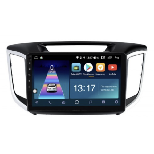 Штатная магнитола DayStar DS-8004Z с DSP + 4G SIM + CarPlay для Hyundai Creta (2016+ ) на Android 10.0