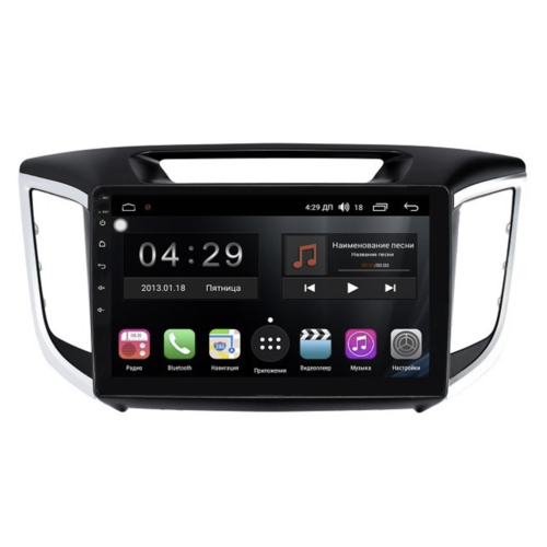 Магнитола Farcar RG407R (S300) для Hyundai Creta 2016-2018 на Android 9.0