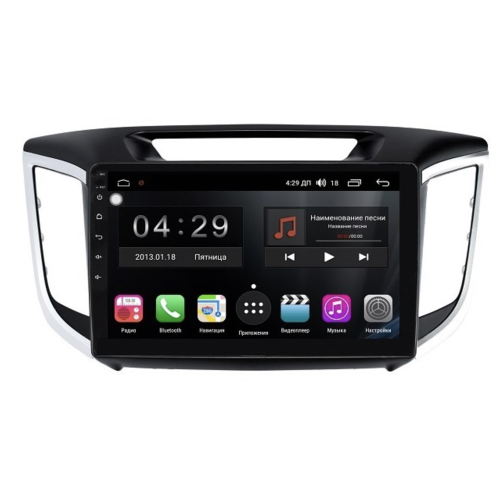 Магнитола Farcar RL407R (S300) для Hyundai Creta 2016-2018 на Android 9.0