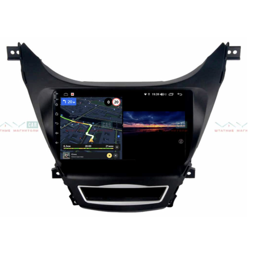 Штатная магнитола VAYCAR 09V3 3/32 ГБ для Hyundai Elantra 2011-2014 на Android 10.0
