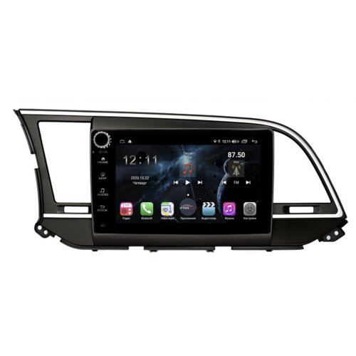 Магнитола Farcar H581RB (S400) для Hyundai Elantra VI (AD) 2016-2019 на Android 10.0 c кнопками