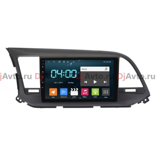 Штатная магнитола DjAvto 4488-4015 для Для Hyundai Elantra VI (AD), Avante 2016 - 2019 c DSP на Android 9.0