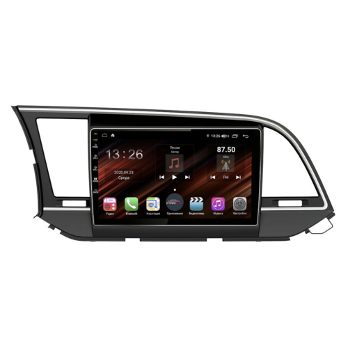 Магнитола Farcar XH581R (S400) (6/128ГБ) для Hyundai Elantra VI (AD) 2016-2019 на Android 10.0