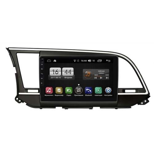 Магнитола FARCAR LY581R (S185) для Hyundai Elantra VI (AD) 2016-2018 на Android 8.1