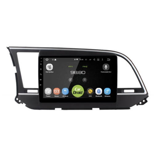 Штатная магнитола Roximo CarDroid RD-2016F для Hyundai Elantra VI (AD) 2016-2019 (Android 10.0) DSP