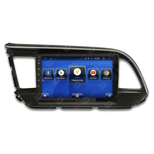 IQ NAVI TS9-1623CFHD с DSP + 4G SIM + CarPlay для Hyundai Elantra VI Restyle (AD) (2019-2020) на Android 8.1.0