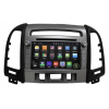 Штатная магнитола CarMedia KD-7021-P5 для Hyundai Santa Fe 2006-2010 (3 отверстия под кнопки) на Android 9.0