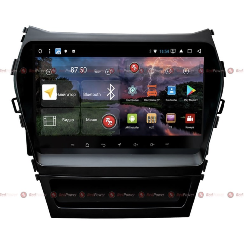Штатная магнитола Redpower K 51208 R IPS DSP для Hyundai Santa Fe III 2012+ (для максимальной комплектации)