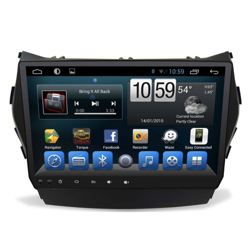 Штатная магнитола CarMedia KR-9054-T8 для Hyundai Santa Fe 2012+ (DM), Grand Santa Fe 2014+ на Android 9.0