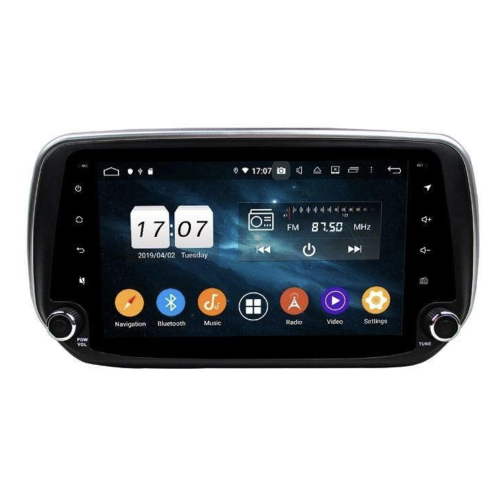 Штатная магнитола CarMedia KD-9401-P6 для Hyundai Santa Fe 2018+ на Android 9.0