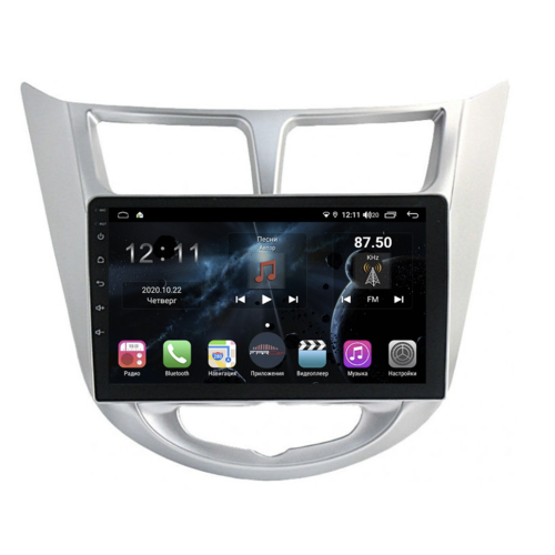 Магнитола Farcar TG067R (S400) для Hyundai Solaris I 2011-2017 на Android 10.0