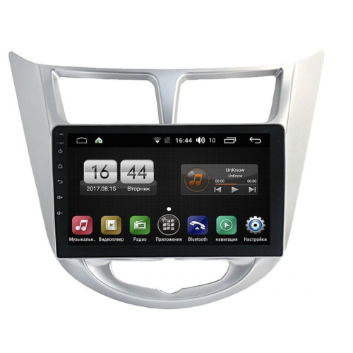 Магнитола FARCAR LY067R (S185) для Hyundai Solaris 2010-2017 на Android 8.1