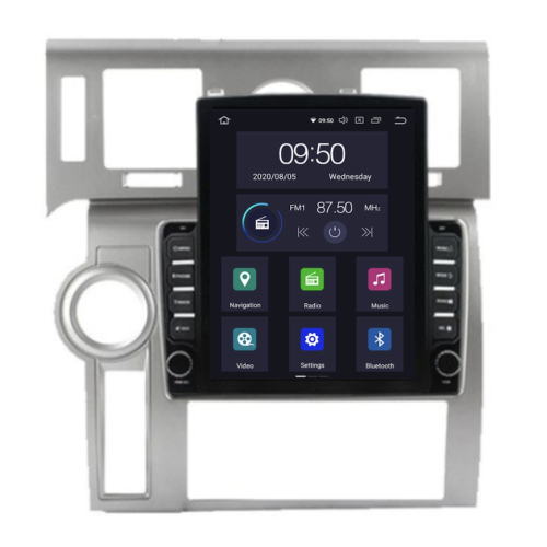 Штатная автомагнитола CarMedia OL-9299-HL для Hummer H2 2007-2009 на Android 10.0