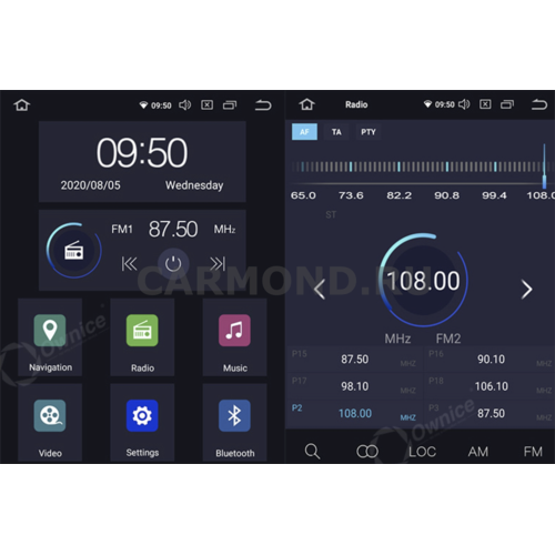 Штатная магнитола CarMedia OL-1774-HL для Hyundai Creta 2021-2024 на Android 10.0