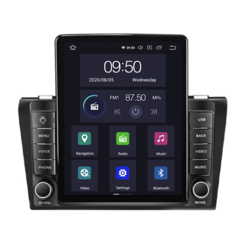 Штатная магнитола CarMedia OL-9503-HL для Mazda 3 (BK) 2003-2009 на Android 10.0