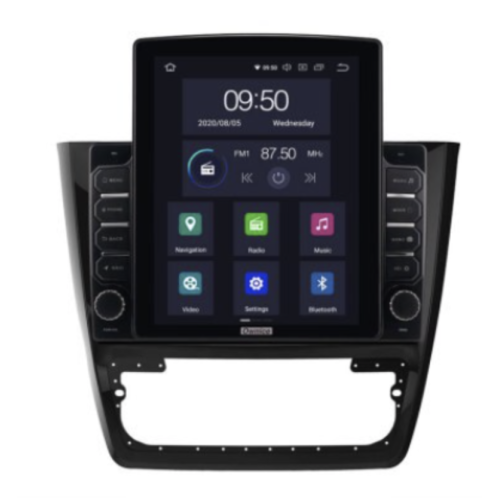 Штатная магнитола CarMedia OL-1919-HL TESLA для Skoda Yeti I 2009-2017 на Android 10.0