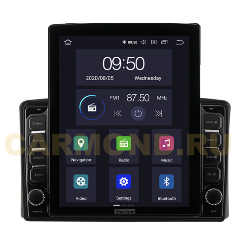 Штатная магнитола CarMedia OL-9424-HL для Toyota Land Cruiser 100 1998-2002 на Android 10.0