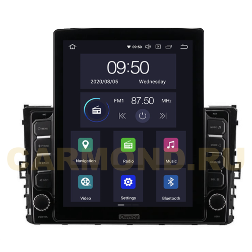 Штатная магнитола CarMedia OL-9925-HL для Volkswagen Universal 2017+ на Android 10.0