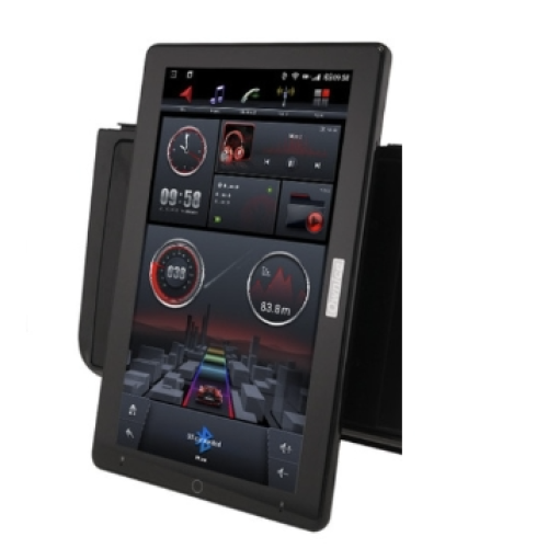 Штатная магнитола CarMedia OL-1774-RL TESLA (вертикально-поворотный экран) для Hyundai Creta 2021-2024 на Android 10.0