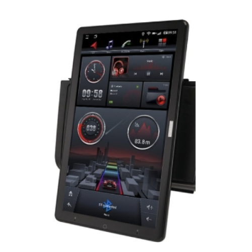 Штатная магнитола CarMedia OL-1774-RLX TESLA (вертикально-поворотный экран) для Hyundai Creta 2021-2024 на Android 10.0