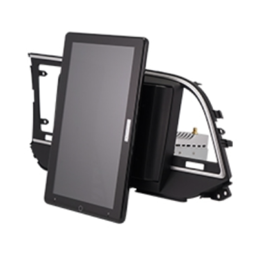 Штатная магнитола CarMedia OL-9708-RL TESLA (вертикально-поворотный экран) для Hyundai Elantra VI (AD) 2016-2019 на Android 10.0