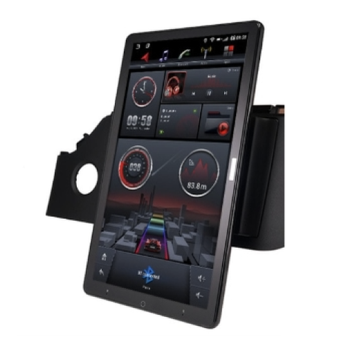Штатная магнитола CarMedia OL-1742-3-RLX TESLA (вертикально-поворотный экран) для KIA Rio IV 2020-2023 на Android 10.0