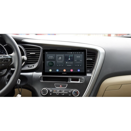 Штатная магнитола CarMedia OL-9745-RL TESLA (вертикально-поворотный экран) для Kia Optima III 2010-2013 на Android 10.0