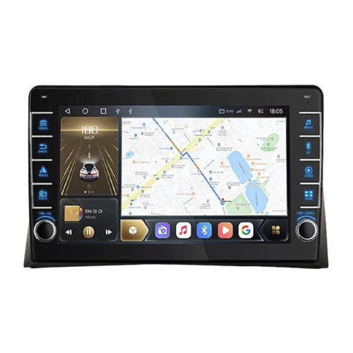 Штатная магнитола CarMedia OL-9121-P (с кнопками) для Volkswagen Multivan 2003-2015 на Android 10.0
