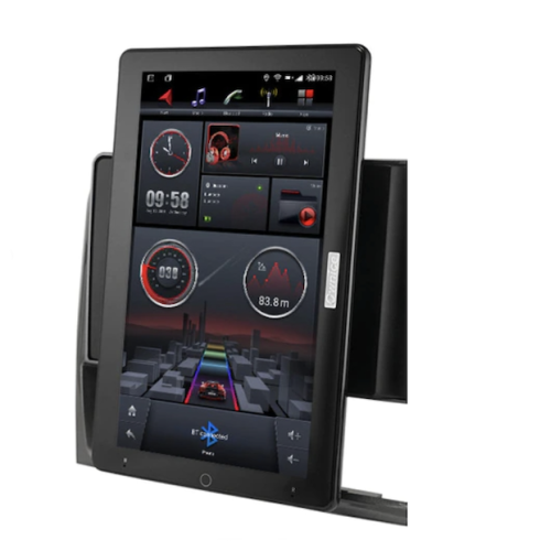 Штатная магнитола CarMedia OL-9137-RL TESLA (вертикально-поворотный экран) для Volvo XC60 2007-2012 на Android 10.0