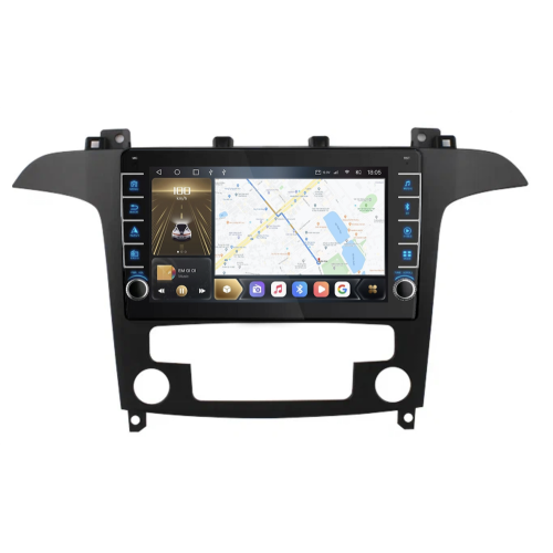 Штатная магнитола CarMedia OL-9210-2-F (с кнопками) для Ford S-MAX 2006-2015 на Android 10.0