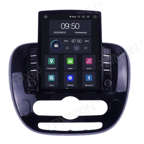 Штатная магнитола CarMedia OL-9740-HL TESLA для KIA Soul II 2013-2019 на Android 10.0