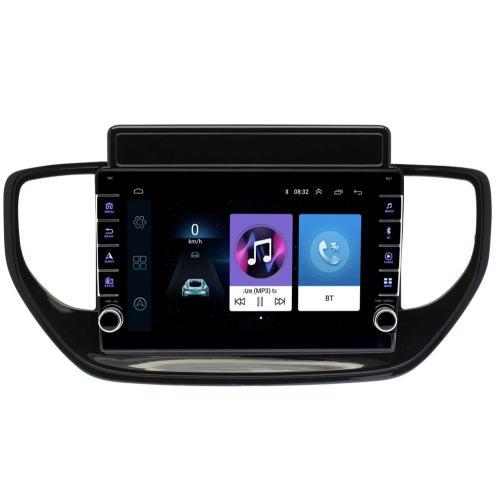 Штатная магнитола Wide Media LC9494ON-2/32 для Hyundai Solaris 2020+ на Android 8.0