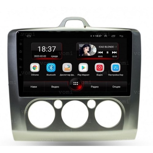 Штатная магнитола Vomi AK302R9-MTK для Ford Focus 2 (кондиционер) 2005-2011 на Android 10.0