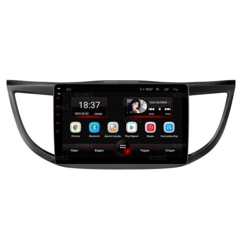 Штатная магнитола Vomi AK307R10-MTK для Honda CR-V IV 2012-2016 на Android 10.0