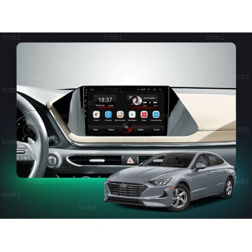 Штатная магнитола Vomi AK479R10-MTK для Hyundai Sonata 2020+ на Android 10.0