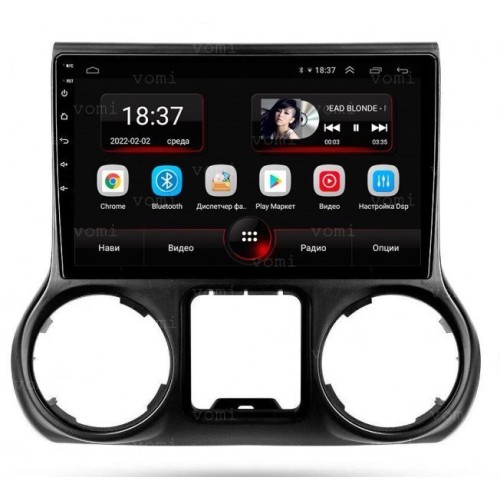 Штатная магнитола Vomi AK368R10-MTK для Jeep Wrangler 2015-2016 на Android 10.0