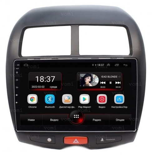 Штатная магнитола Vomi AK330R10-MTK для Mitsubishi ASX 2010-2018 на Android 10.0