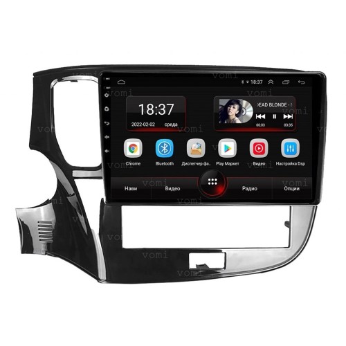 Штатная магнитола Vomi AK482R10-MTK для Mitsubishi Outlander III 2019-2024 на Android 10.0