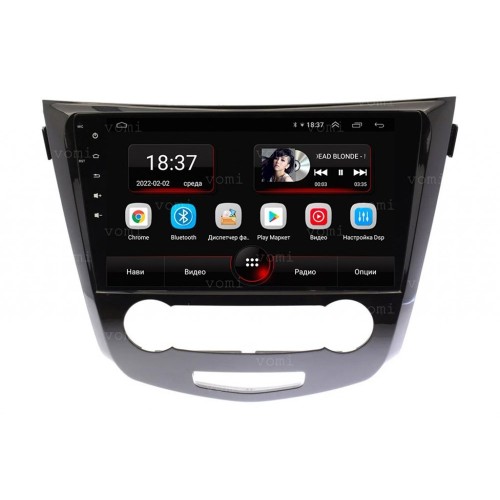 Штатная магнитола Vomi AK387R10-MTK для Nissan Qashqai II 2014-2019 на Android 10.0