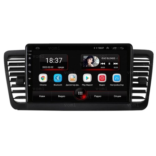 Штатная магнитола Vomi AK443R9-MTK для Subaru Legacy IV, Outback III 2003-2009 на Android 10.0