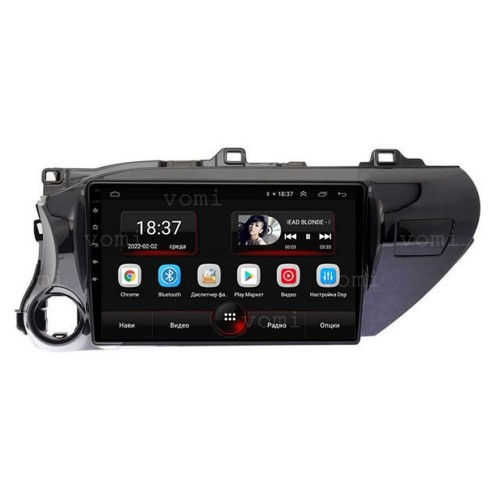 Штатная магнитола Vomi AK501R10-MTK для Toyota Hilux 2015-2020 на Android 10.0