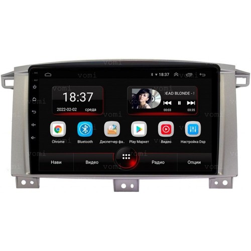 Штатная магнитола Vomi AK377R9-MTK для Toyota Land Cruiser 105 1998-2007 на Android 10.0