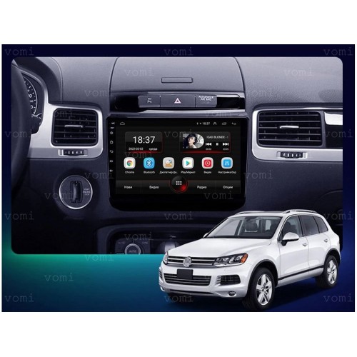 Штатная магнитола Vomi AK495R9-MTK для Volkswagen Touareg 2010-2019 на Android 10.0