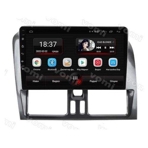 Штатная магнитола Vomi AK564R9-MTK для Volvo XC60 2008-2012 (без штатного экрана) на Android 10.0