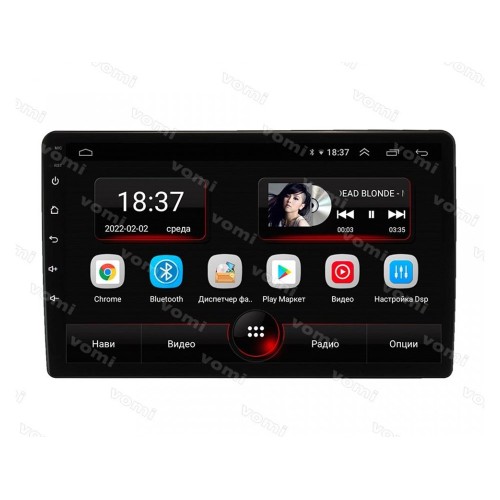 Штатная магнитола Vomi AK560R9-MTK для Volkswagen Touareg 2002-2010 парящий экран на Android 10.0