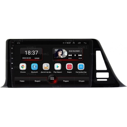 Штатная магнитола Vomi AK496R9-MTK для Toyota C-HR I 2016-2023 на Android 10.0