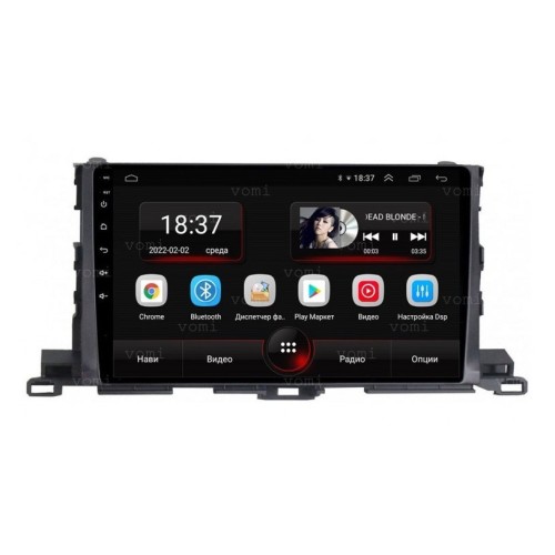 Штатная магнитола Vomi AK389R10-MTK для Toyota Highlander 2014-2019 на Android 10.0