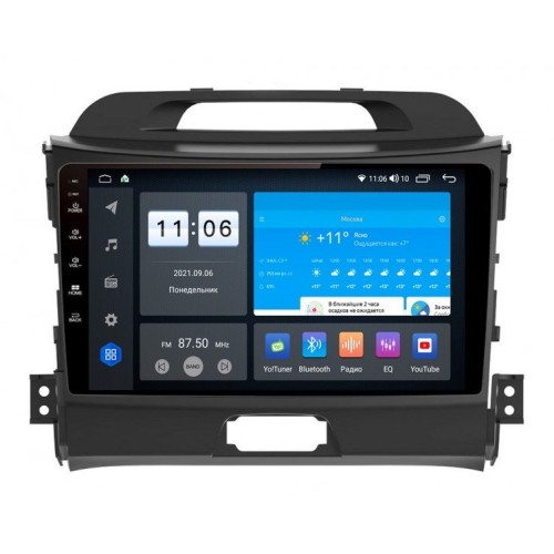 Штатная магнитола Vomi ZX325R9-9863-LTE для Kia Sportage III 2010-2016 на Android 10.0