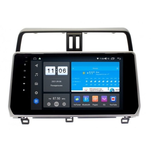 Штатная магнитола Vomi ZX362R10-9863-LTE для Toyota Prado 150 2017-2020 на Android 10.0