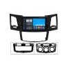 Штатная магнитола Vomi ZX357R9-9863-LTE для Toyota Hilux VII 2011-2015 (кондиционер) на Android 10.0